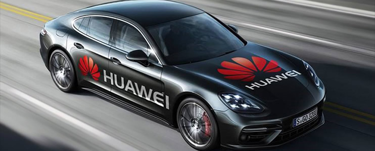 Huawei presenta el primer auto conducido por un smartphone impulsado por Inteligencia Artificial