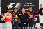 Victoria contundente de Sebastian Vettel y bicampeonato para Red Bull - Reporte Carrera - GP de Corea