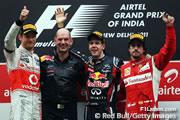 Contundente victoria de Sebastian Vettel en el Buddh International Circuit - Reporte Carrera - GP de India