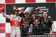Victoria para Vettel y queda a sólo un punto del bicampeonato - Reporte Carrera - GP de Singapur