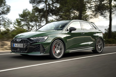Audi RS 3 competition limited: el compacto deportivo que celebra medio siglo del motor de cinco cilindros