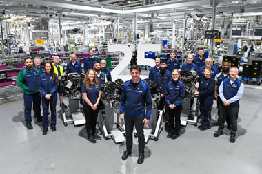 BMW Group celebra 25 años de operaciones de su planta de motores 'Hams Hall' en Reino Unido