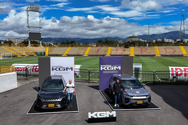 KGM y el club de fútbol Inter Bogotá firmaron alianza para la temporada 2026