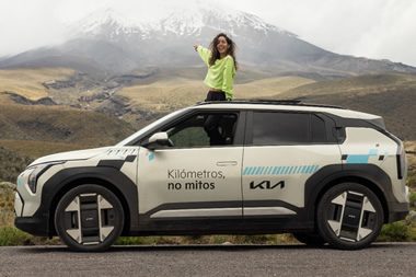 El eléctrico Kia EV3 completó con éxito la Ruta Bogotá - Quito