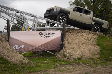 ''Tasman X-Ground'', la pista 4X4 que preparó Kia Colombia para conocer las bondades de su nueva pickup