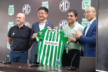 MG Motor y Atlético Nacional firman ''el fichaje del año'' en Colombia
