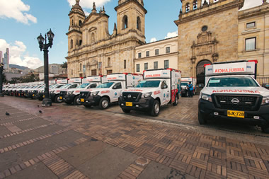 Nissan fortalece la red de salud con la entrega de 47 ambulancias en Colombia