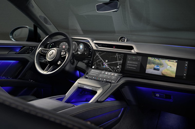Porsche revela su diseño interior del futuro con el nuevo Cayenne Electric
