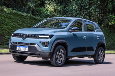 Renault presentó en Brasil el Kwid E-Tech 2026, la renovación del popular citycar eléctrico