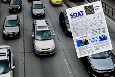 Tarifas SOAT 2026: Alivio para carros familiares mientras que motos y taxis sentirán el alza