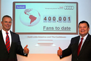 Audi Latin America supera los 400.000 amigos en la red social Facebook 
