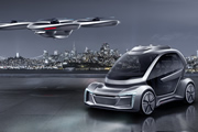 Audi, Italdesign y Airbus combinan la conducción autónoma y un dron de pasajeros 