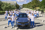 Real Madrid estrena la nueva era eléctrica de BMW con el i7 y el XM como protagonistas