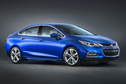Se presentó la totalmente nueva generación del Chevrolet Cruze 