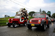 Chrysler Colombia se une a la vigésimo quinta versión del tradicional desfile del Yipao con los populares Jeep Willys 