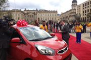 Kia Colombia entregó dos Picanto ION a los medallistas paralímpicos triunfadores en Londres 