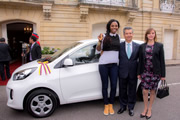 Kia Colombia entregó el Picanto Ion a la medallista olímpica Catherine Ibargüen
 