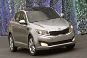 El nuevo Kia Optima 2011 fue nombrado como “Elección más Segura” por el IIHS 