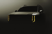 Kia reveló las primeras imágenes 'teaser' del nuevo Telluride 2027 