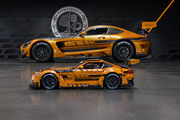 El potente Mercedes-AMG GT3 cobra vida en un set de 5.463 piezas firmado por CaDA 