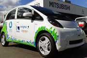 El i-MiEV de Mitsubishi, estará presente en la calles bogotanas durante el 