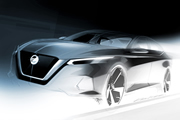 Nissan revela un boceto oficial del diseño exterior del nuevo Altima 