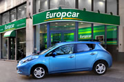 El Nissan Leaf eléctrico se une al mercado de alquiler diario de vehículos con Europcar 