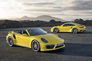 Porsche revela los nuevos 911 Turbo y 911 Turbo S
 
