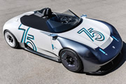 Porsche presentó su prototipo eléctrico Vision 357 Speedster en Goodwood 