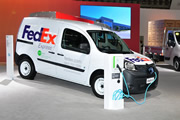 El Renault Kangoo Z.E. es el primer auto eléctrico utilizado por FedEx Express para transporte de carga en Latinoamérica
 