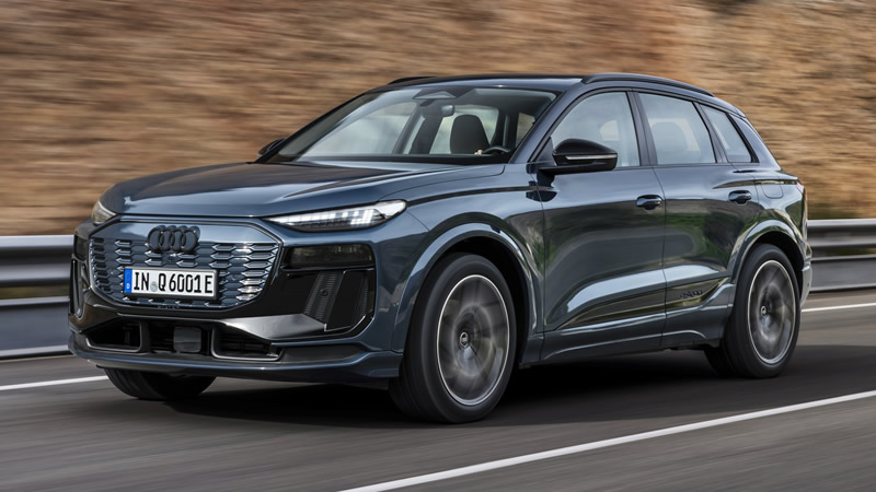 El nuevo Audi Q6 e-tron logró la máxima calificación en las pruebas de choque Euro NCAP 
