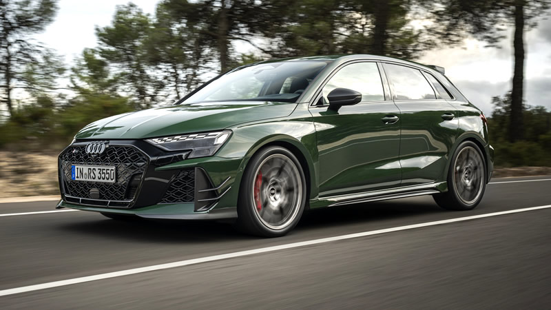 Audi RS 3 competition limited: el compacto deportivo que celebra medio siglo del motor de cinco cilindros
