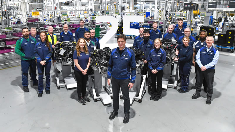 BMW Group celebra 25 años de operaciones de su planta de motores 'Hams Hall' en Reino Unido