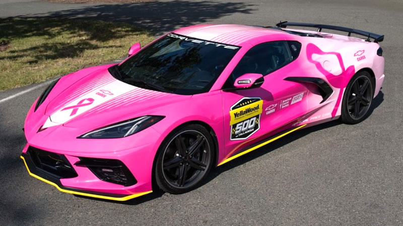 Chevrolet Corvette Stingray rosa regresa a NASCAR 2026 contra el cáncer de mama