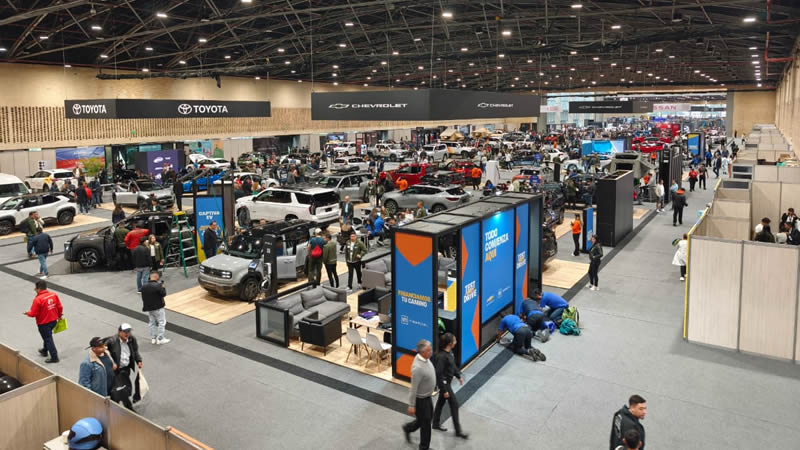 Arrancó el Salón Internacional del Automóvil de Bogotá 2025