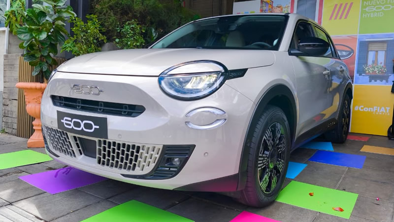 Llegó el nuevo Fiat 600 Híbrido: características, tecnología y precio en Colombia