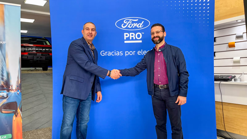 Ford Pro entregó flotilla de vehículos comerciales a Arval BNP Paribas Group