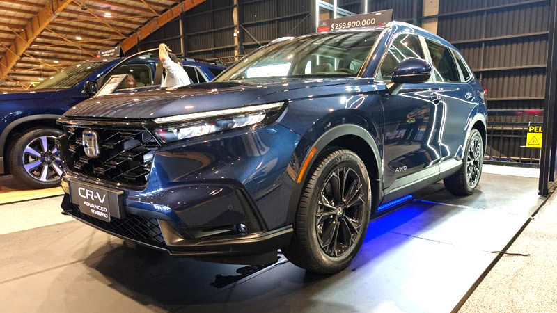 Debutó la Honda CR-V Advanced Hybrid en su sexta generación