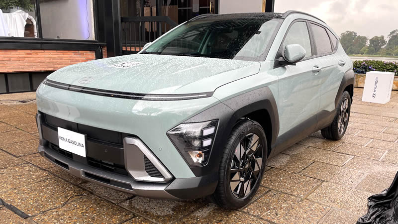 Hyundai Kona Gasolina en Colombia: se fortalece la gama de la llamativa SUV 