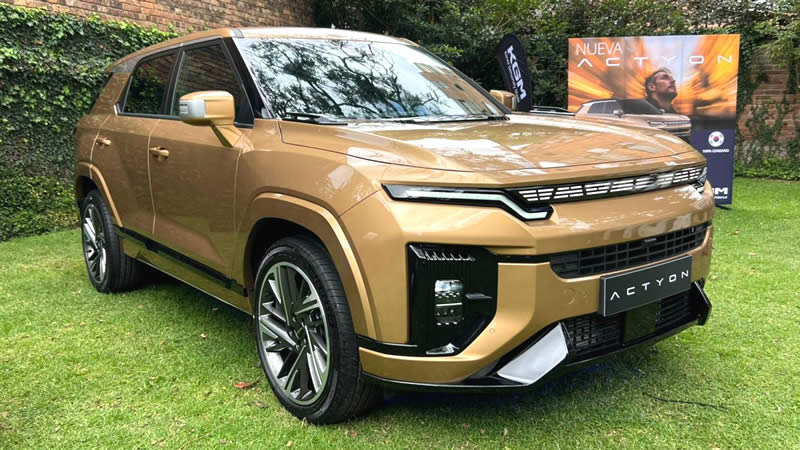 KGM Actyon en Colombia: se renueva la conocida SUV con imponente diseño y tecnología