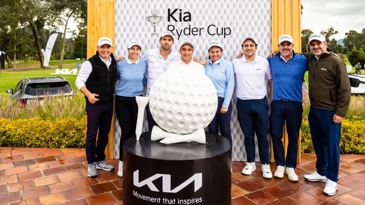 Kia Colombia apoya el golf aficionado en el país con la Ryder Cup Intergrupos 2026