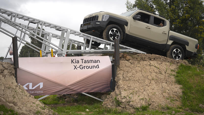 ''Tasman X-Ground'', la pista 4X4 que preparó Kia Colombia para conocer las bondades de su nueva pickup