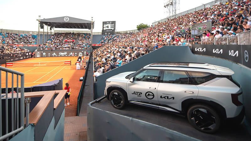 Kia fortalece su apuesta por el tenis y amplía su patrocinio del Rio Open 2026