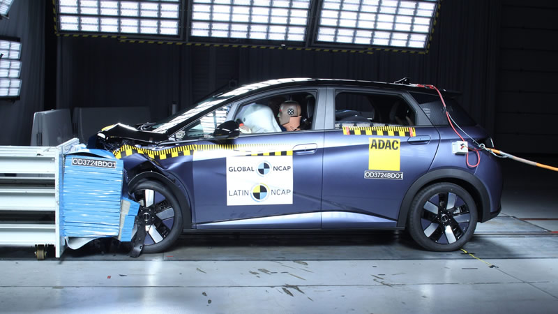 BYD Dolphin Plus, primer auto chino en obtener cinco estrellas en pruebas de choque Latin NCAP 