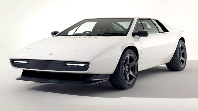 Restomod del Lotus Esprit: Fibra de carbono y un V8 potenciado, en edición limitada 
