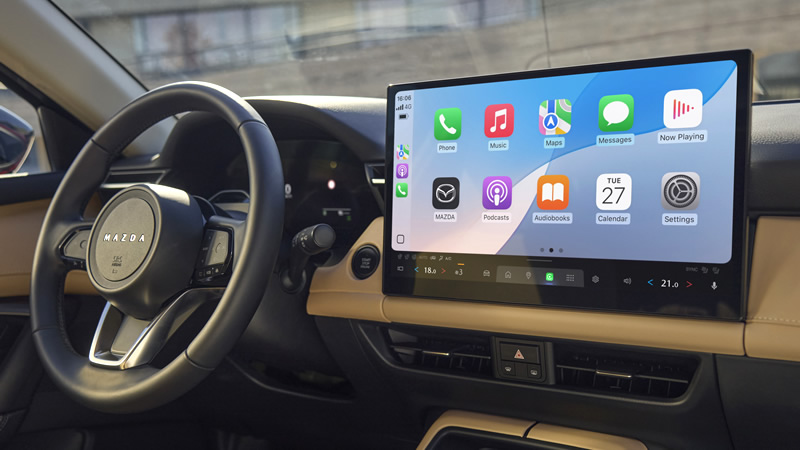 La nueva Mazda CX-5 estrena una gran pantalla con Google Integrado