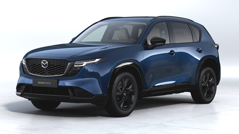 Mazda presenta su nuevo color Azul Marino en el CX-5 2026