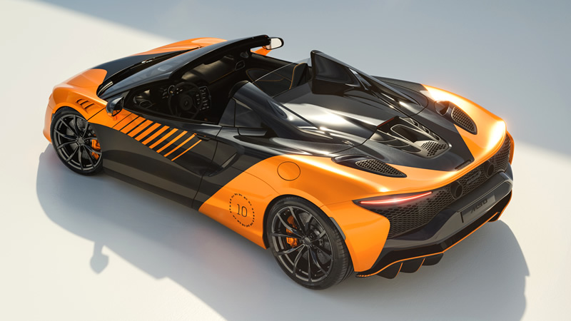 McLaren lanza el Artura Spider MCL39 Championship Edition para celebrar su décimo título en F1