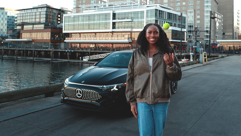 Mercedes-Benz nombra a la tenista Coco Gauff como nueva embajadora global de marca