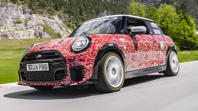 El nuevo MINI John Cooper Works debutará en el marco de las 24 Horas de Nürburgring